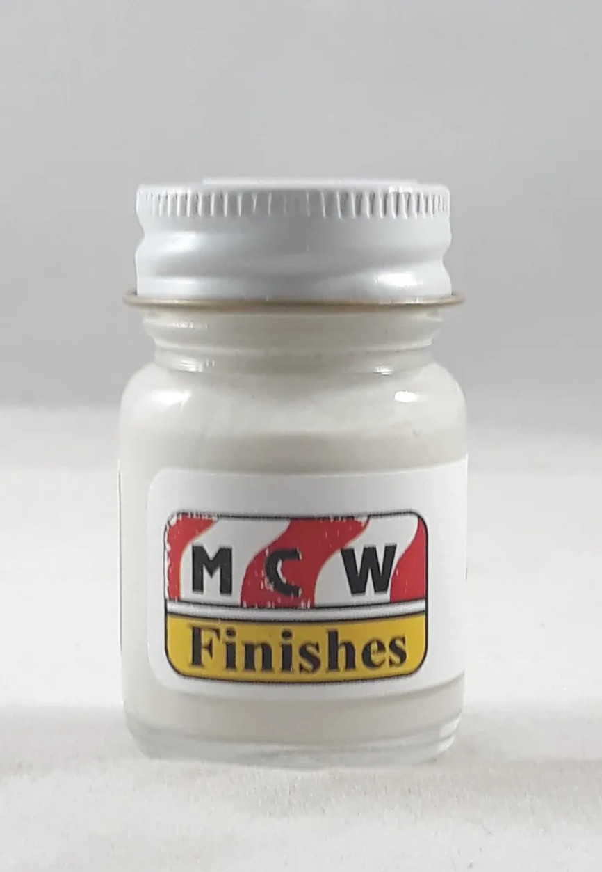 MCW Finishes Alpine White Enamel Model Paint for Auto