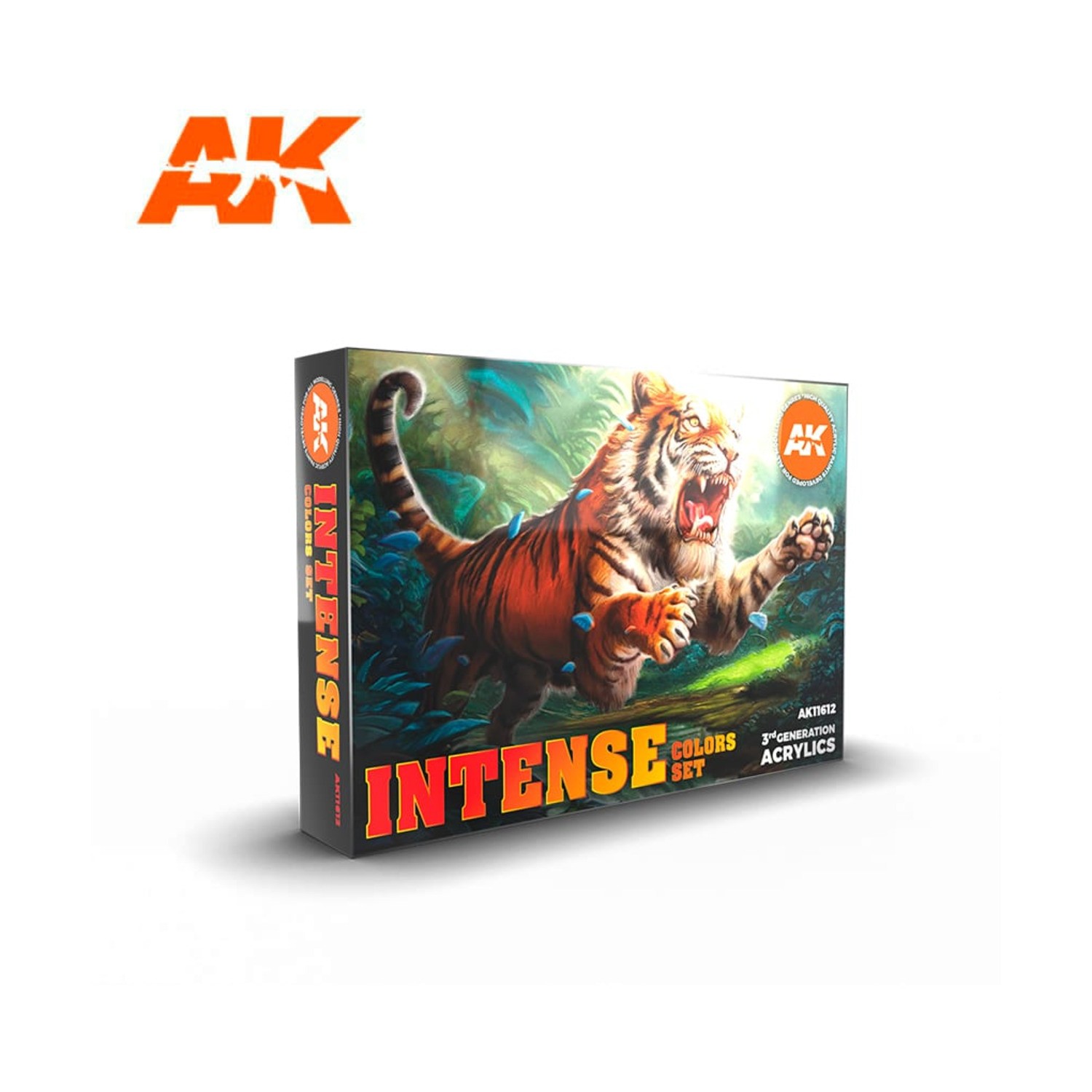 AK Paint Intense Colors Set New