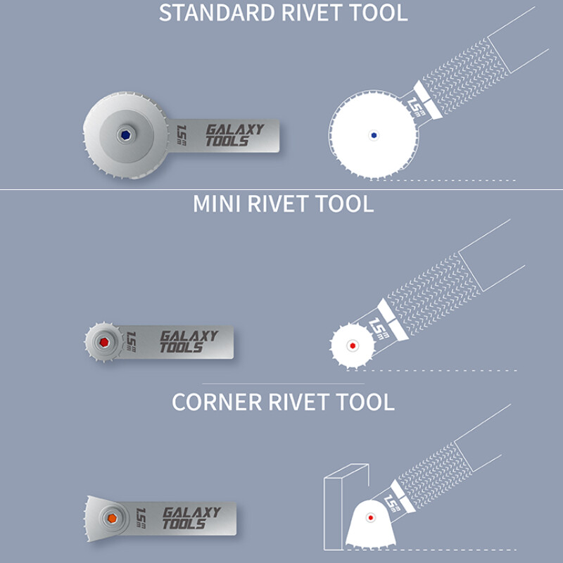 Galaxy Tools Standard/Mini/Corner Rivet Marking Tool&Knife Handle Model Building