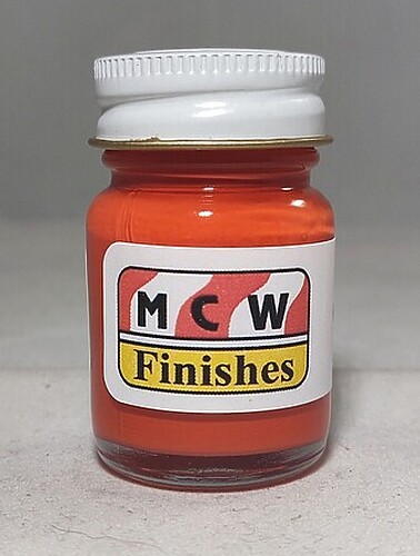 ModelCarWorld Red/Orange 15ml – Hobby and Model Enamel Paint – #2012e