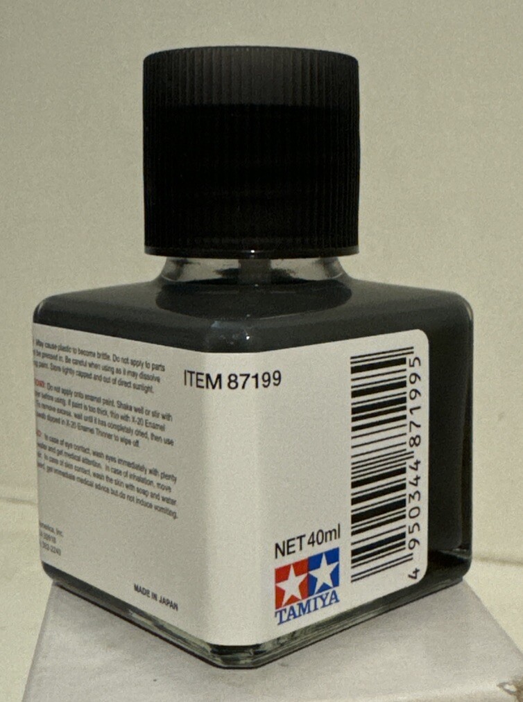 Tamiya Panel Line Accent Color 87199, Dark Grey