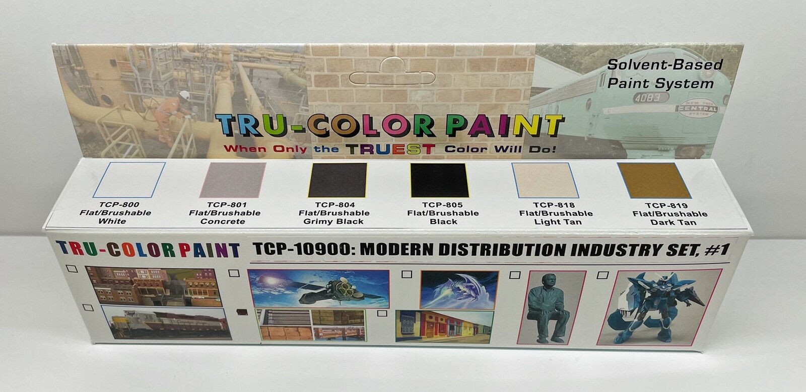 Tru-Color TCP-10900 Modern Distribution #1 – 1 oz Paint Bottle (Set of 6)
