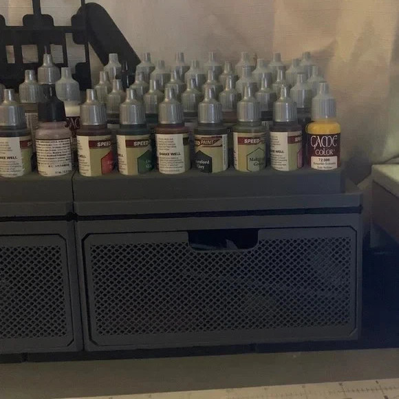 Modular Hobby Paint Station & Craft Drawers