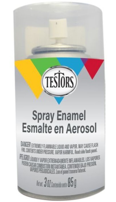 Testors 1261T High Gloss Clear Spray Enamel-3oz