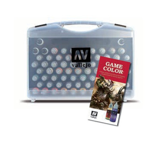 Vallejo GAME COLOR CASE (72 Game Colors)