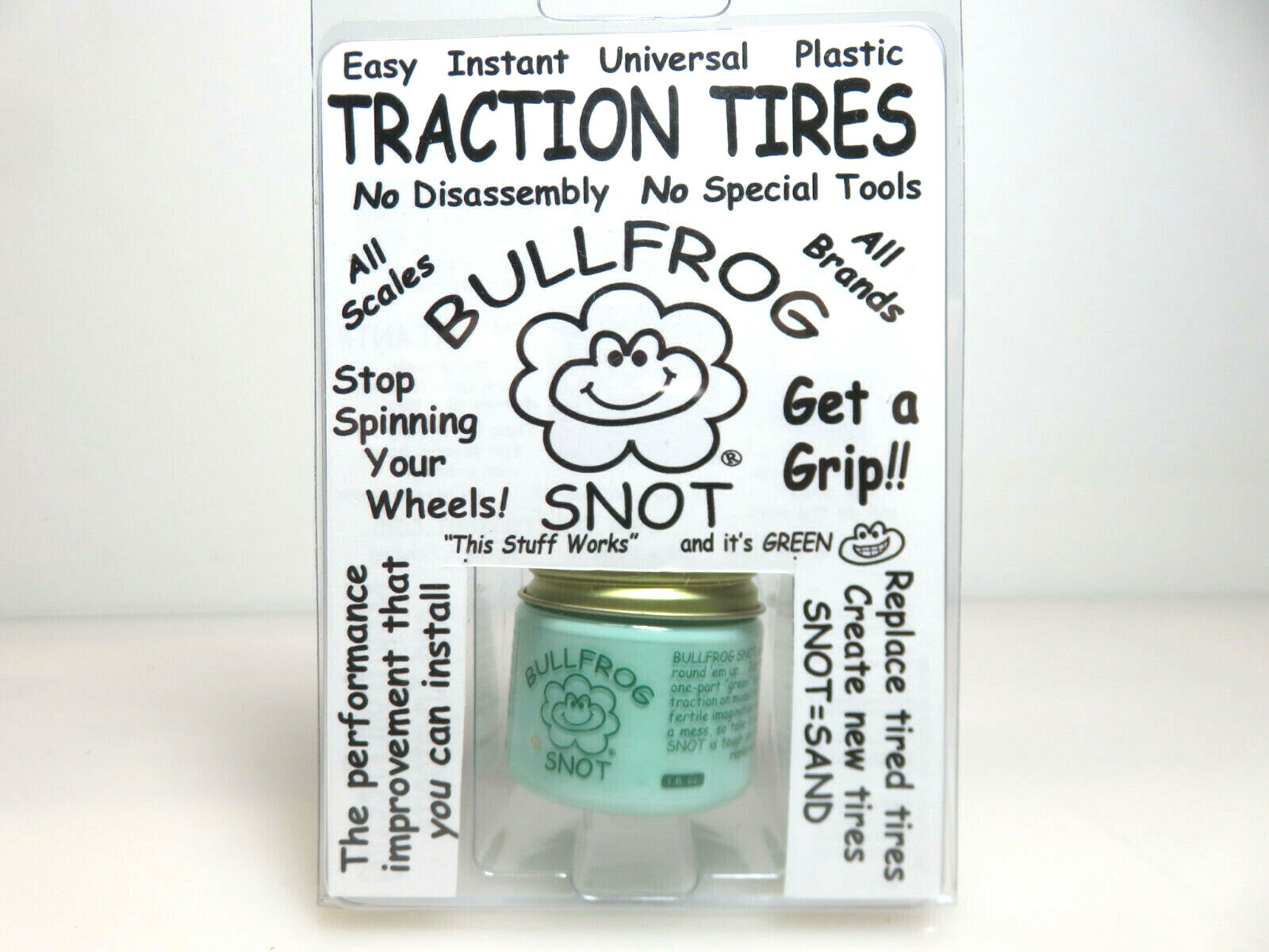 Bullfrog Snot Liquid Plastic Universal Traction Tire – 1oz jar
