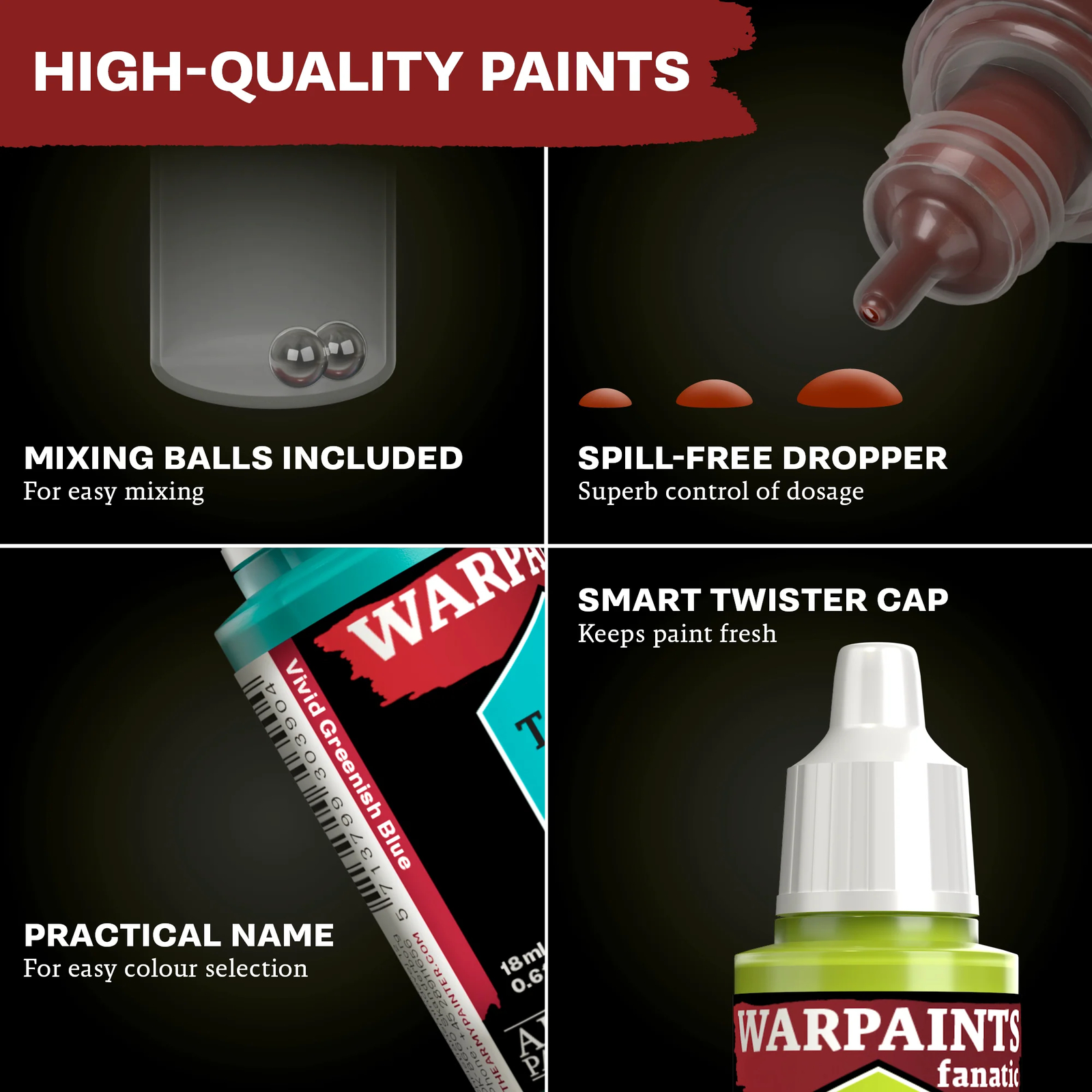 ARMY PAINTER WP3186 Warpaints FANATIC Metallic: True Brass 18ml