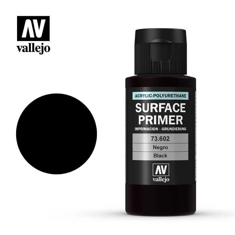 VALLEJO 73602 PRIMER BLACK 60ml