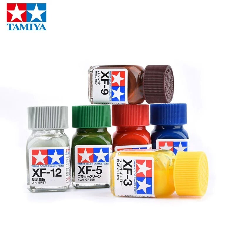 Tamiya XF1-XF28 10ml Enamel Paint Flat/Matte Colors for Model Painting Hobby DIY