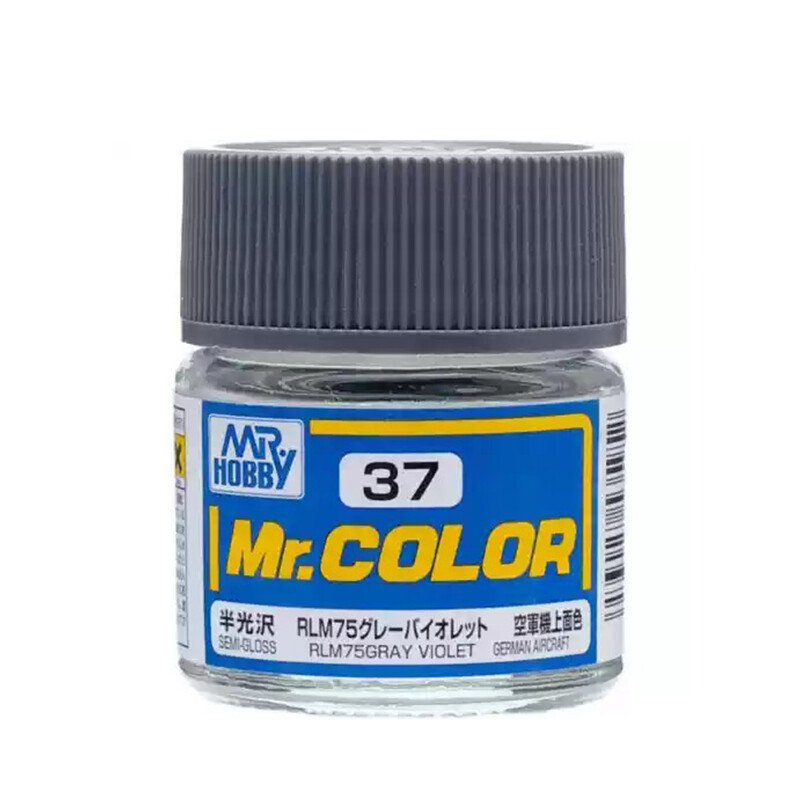 Mr. Hobby Mr. Color Lacquer Paint C37 SEMI-GLOSS RLM75 GRAY VIOLET – 10ML
