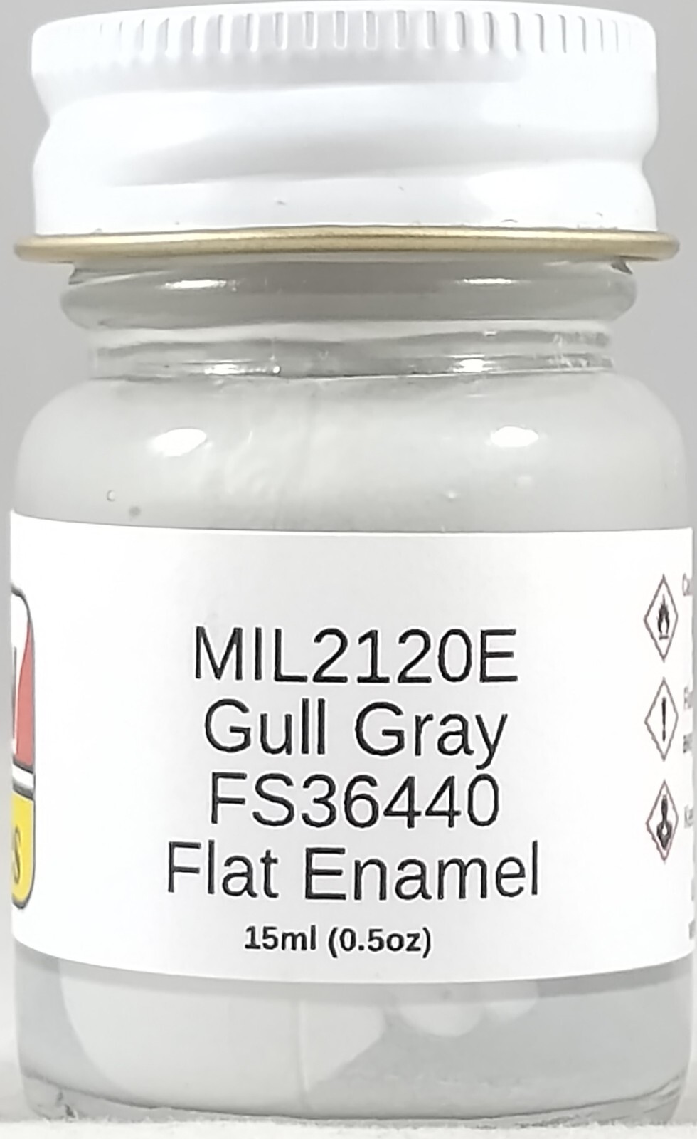 MCW Finishes MIL2120E Gull Gray FS36440 Enamel Paint for Military, Aircraft