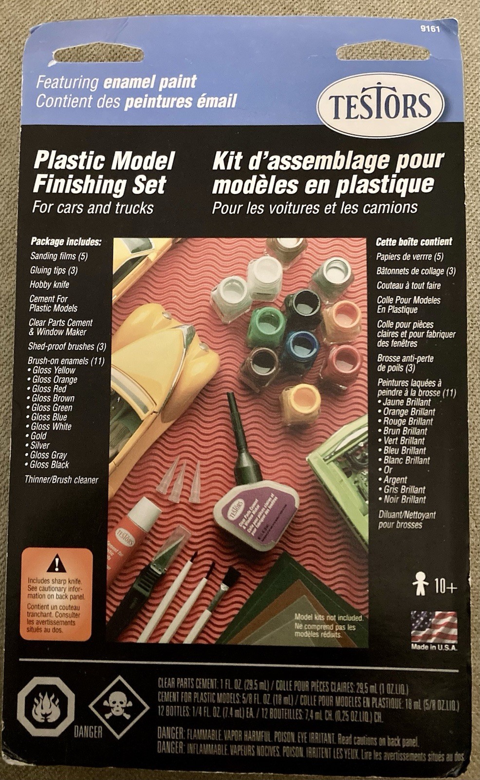 Gloss Finish Enamel Paint Set, Model Number: 9161