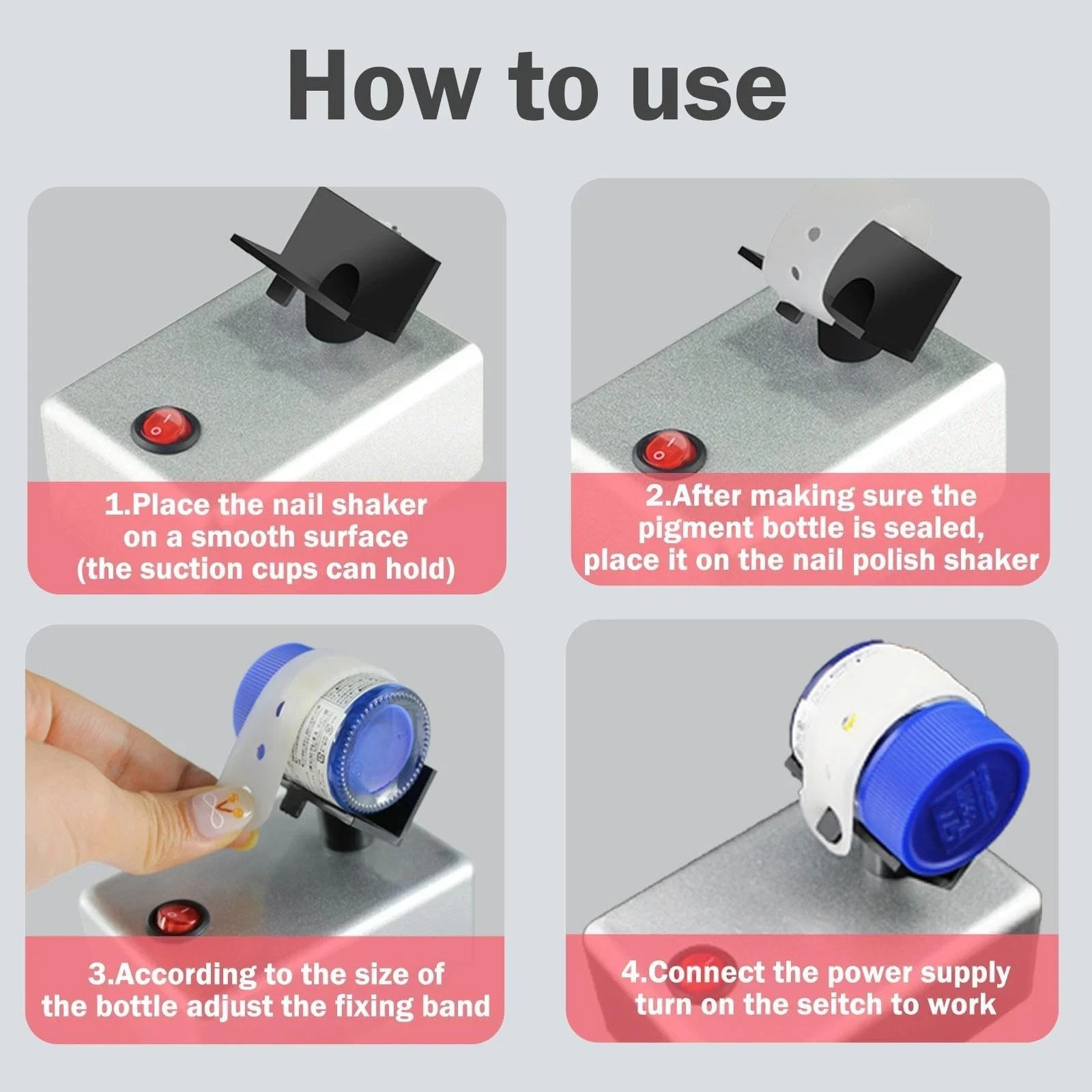 Electric Paint Shaker for Model Hobby Kits & Miniatures – Professional Vortex…