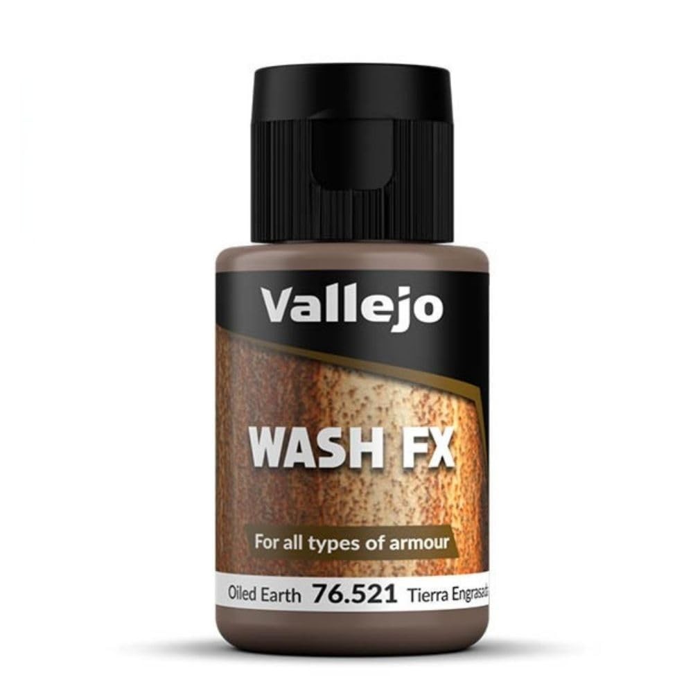 Wash FX Oiled Earth 35 ml 1.18 fl.oz for All Types of Armour Models
