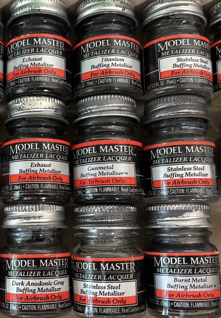 Model Master Metalizer Lacquer Paint (Pick Your Color)
