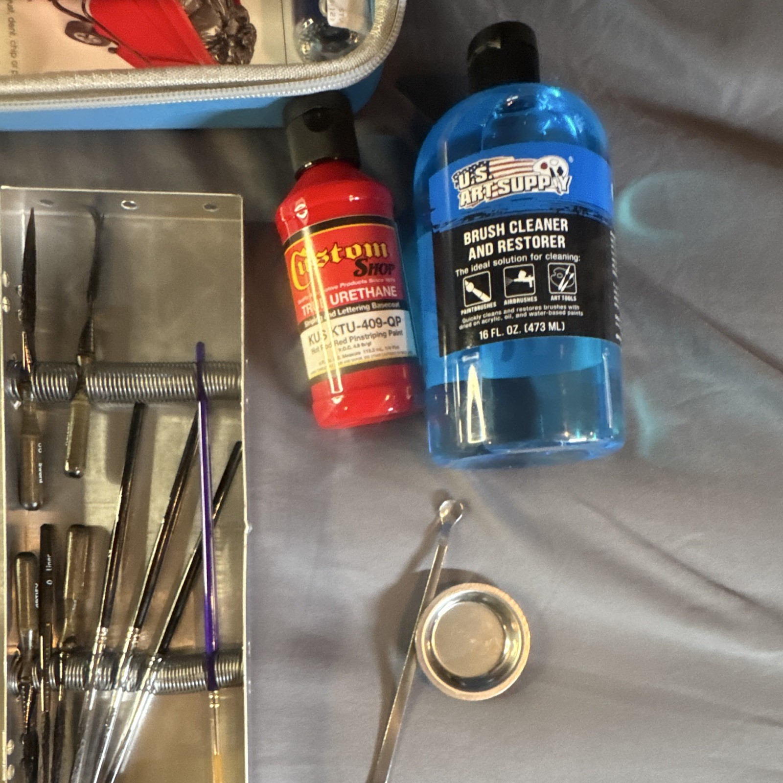 Pinstripe Business in a box used for practice a few times Urethane/Enamel