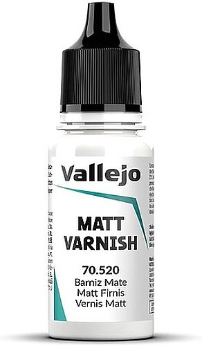 Vallejo MATT VARNISH 17ml – Hobby and Model Acrylic Paint – #70520
