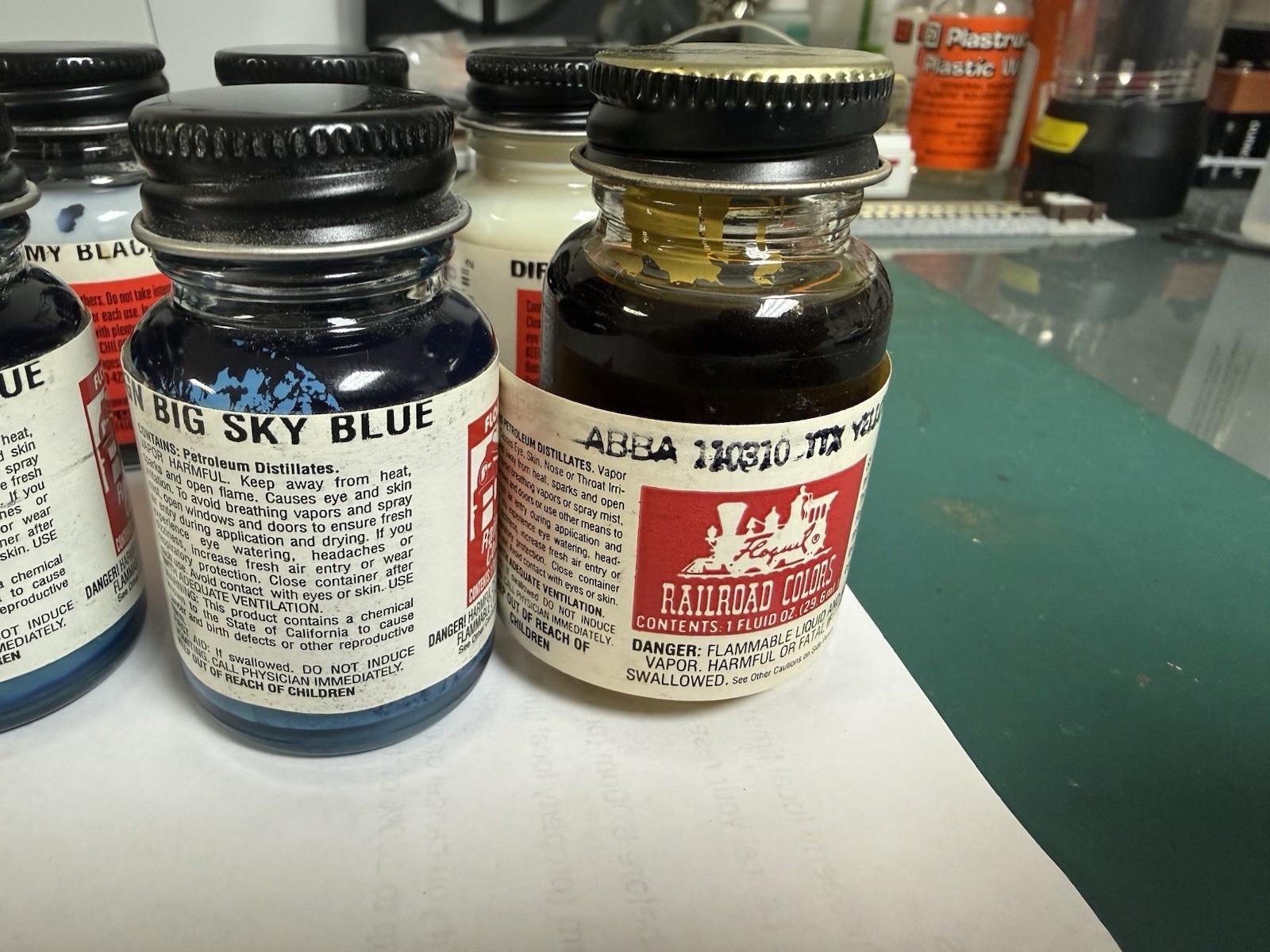 FLOQUIL POLLY SCALE RAILROAD COLORS MODEL PAINT 1oz 1 oz – Multiple Colors Lot