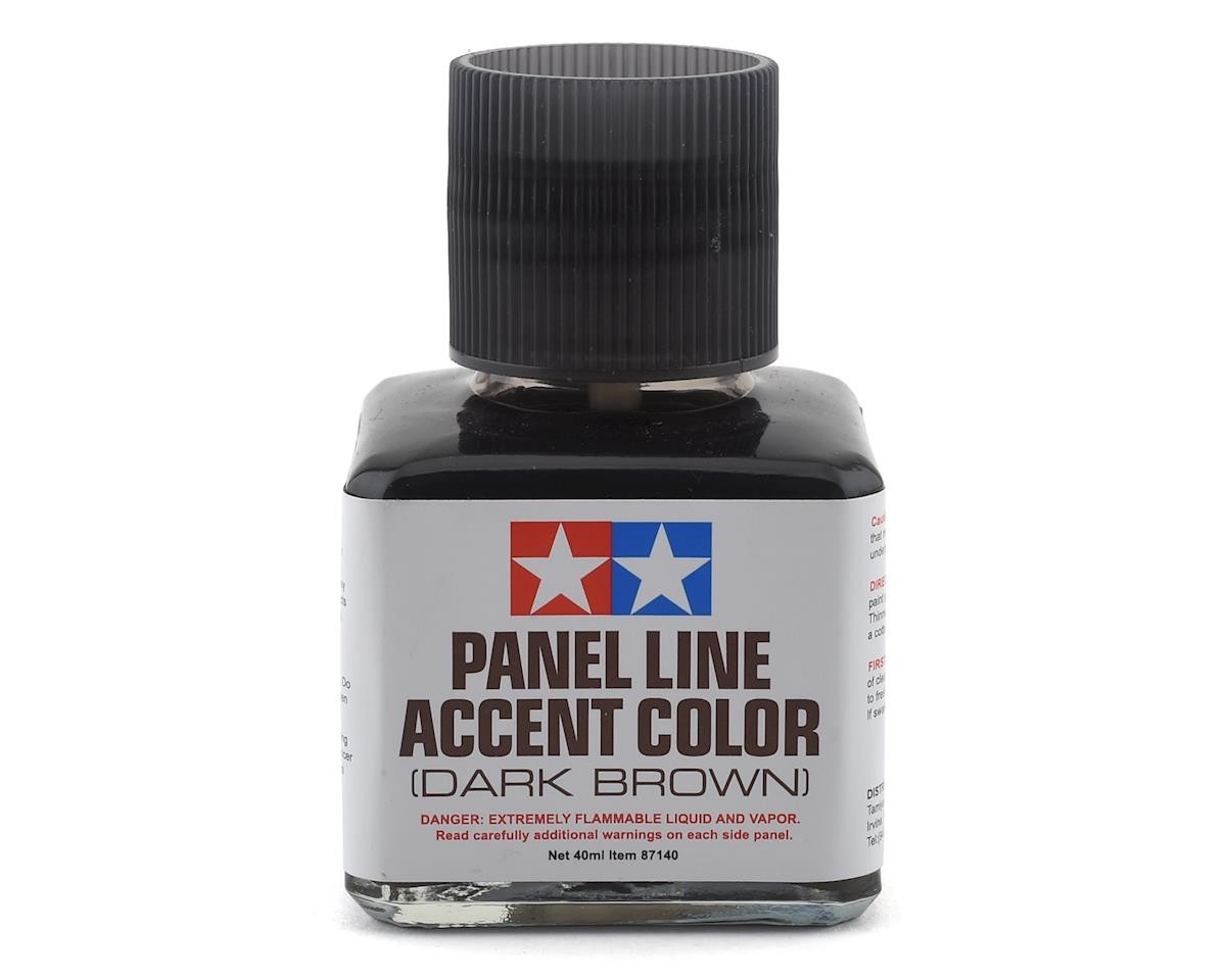 Tamiya (40ml) Panel Line Accent Color (Dark Brown)