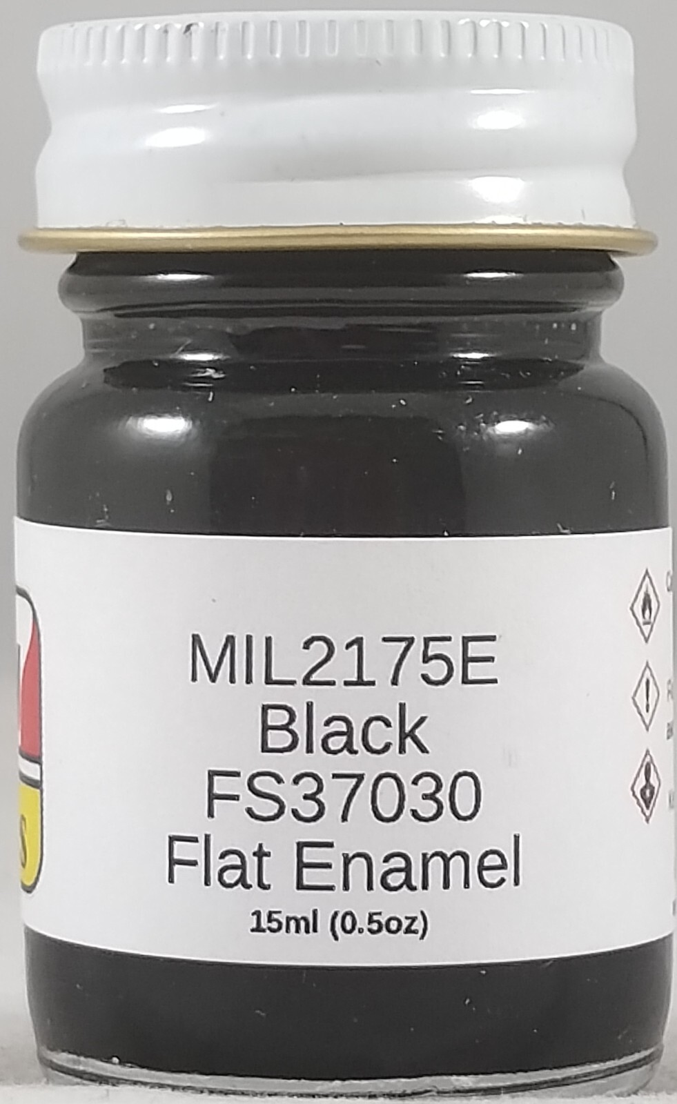 MCW Finishes Black MIL2175E FS37030 Enamel Model Paint for Military, Aircraft