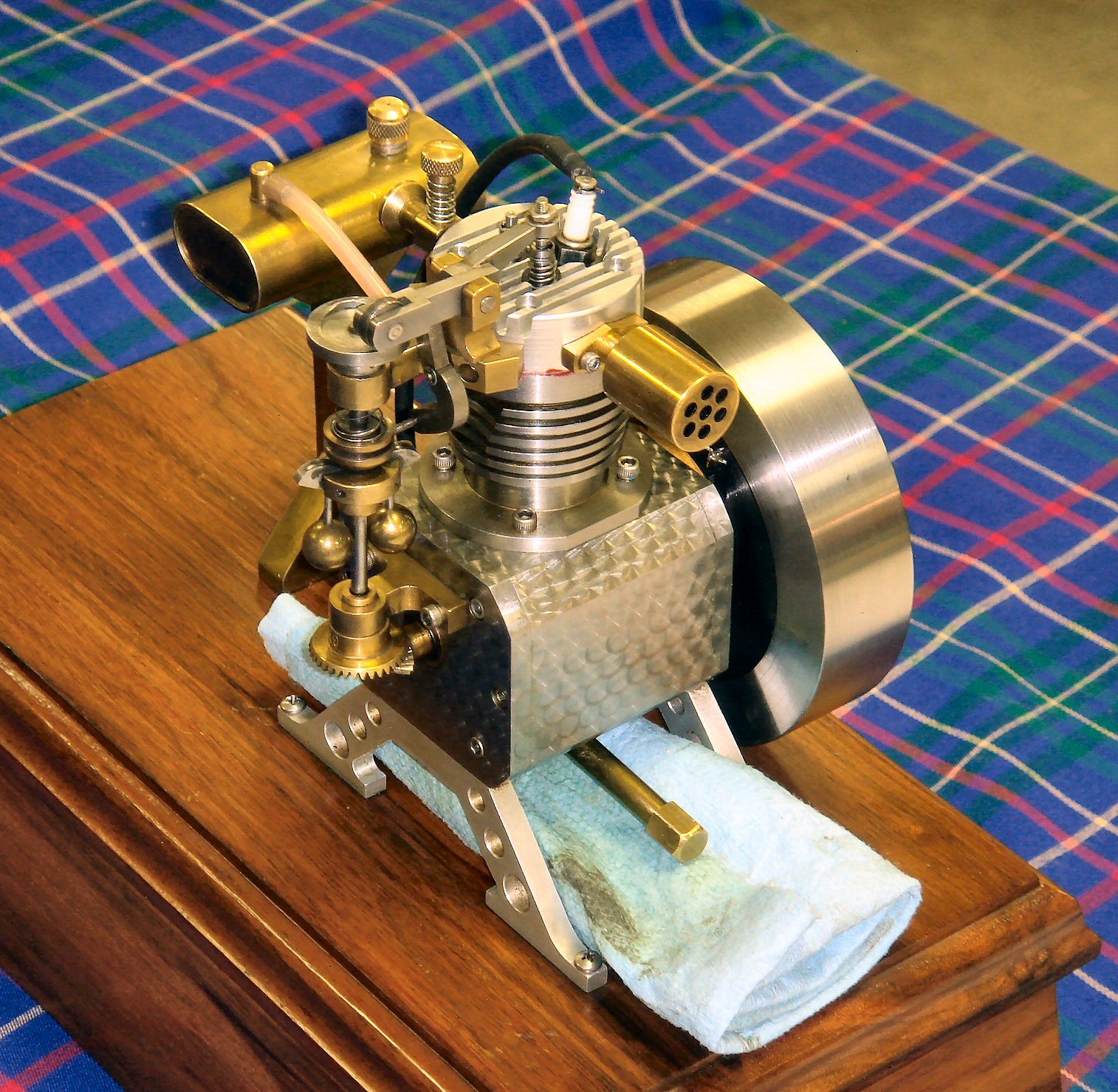 Bob Shores Silver Angel Model Engine Plans and Builders Hints Barstock Built