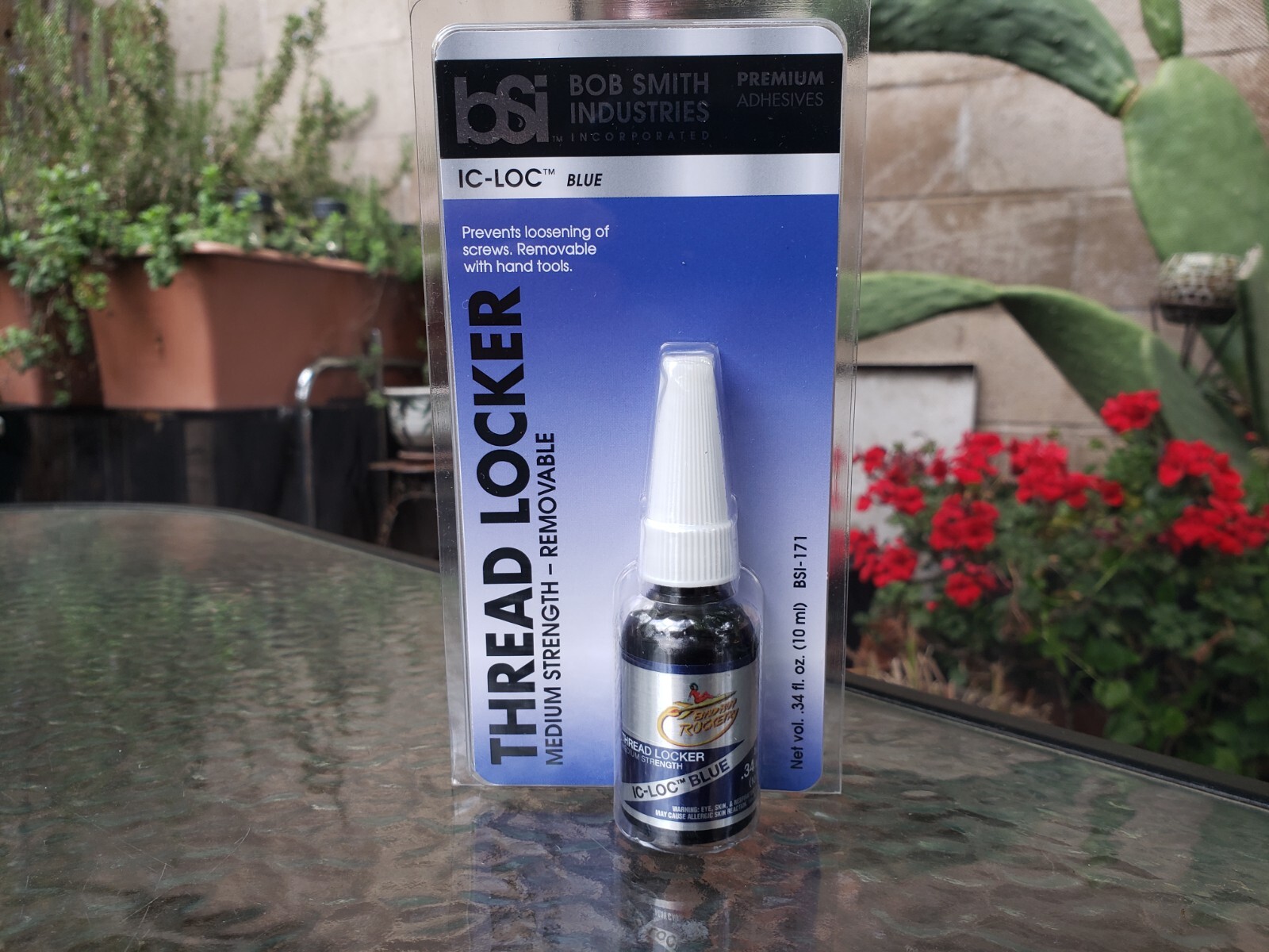 IC-LOC – BLUE Medium Strength Thread Locker 1/3 oz. #171