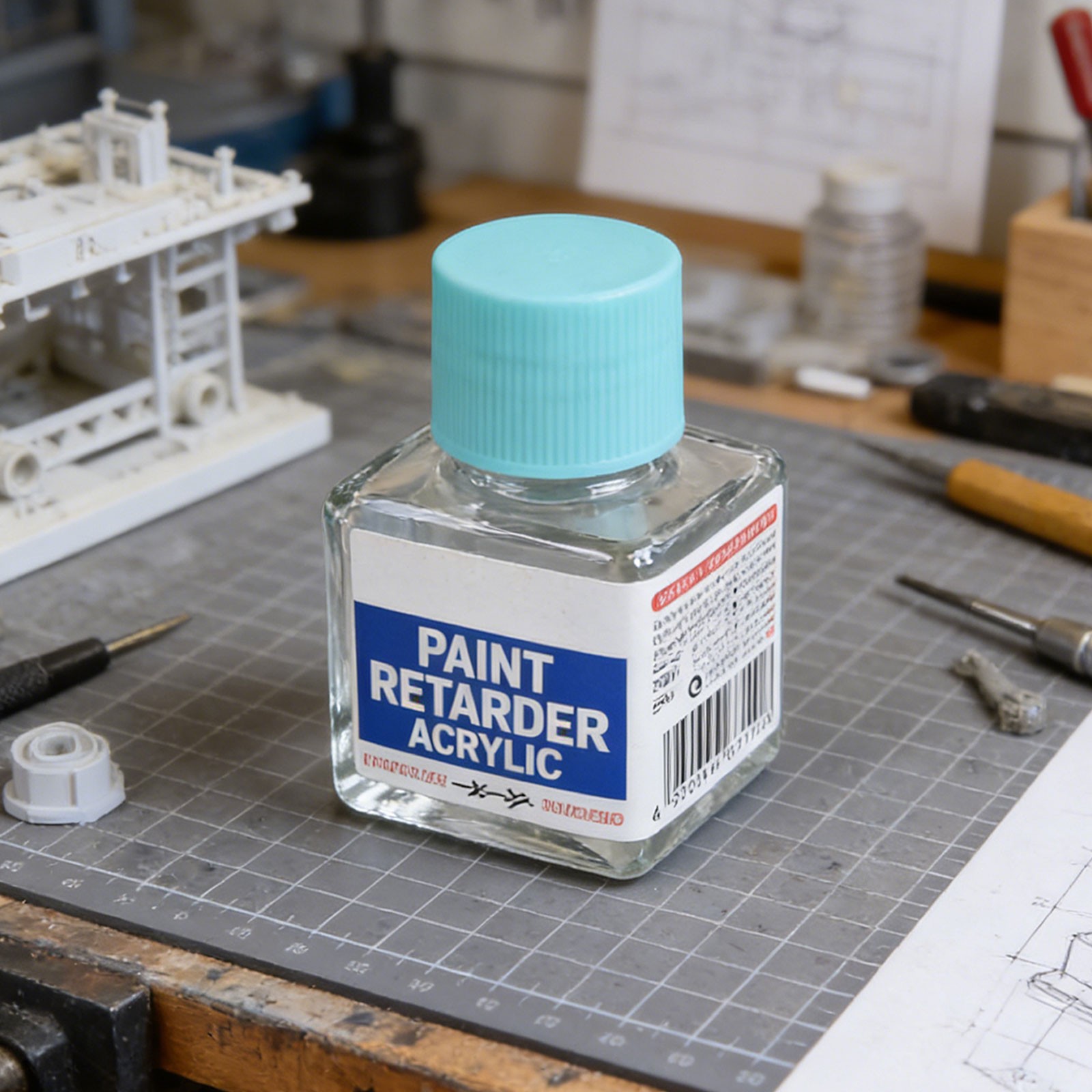 For TAMIYA 87114 Acrylic Paint Retarder 40ML for Plastic Model Paint Finish