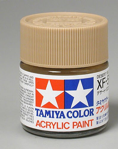 Tamiya Acrylic XF-59 Desert Yellow 3/4 oz Paint Jar 81359