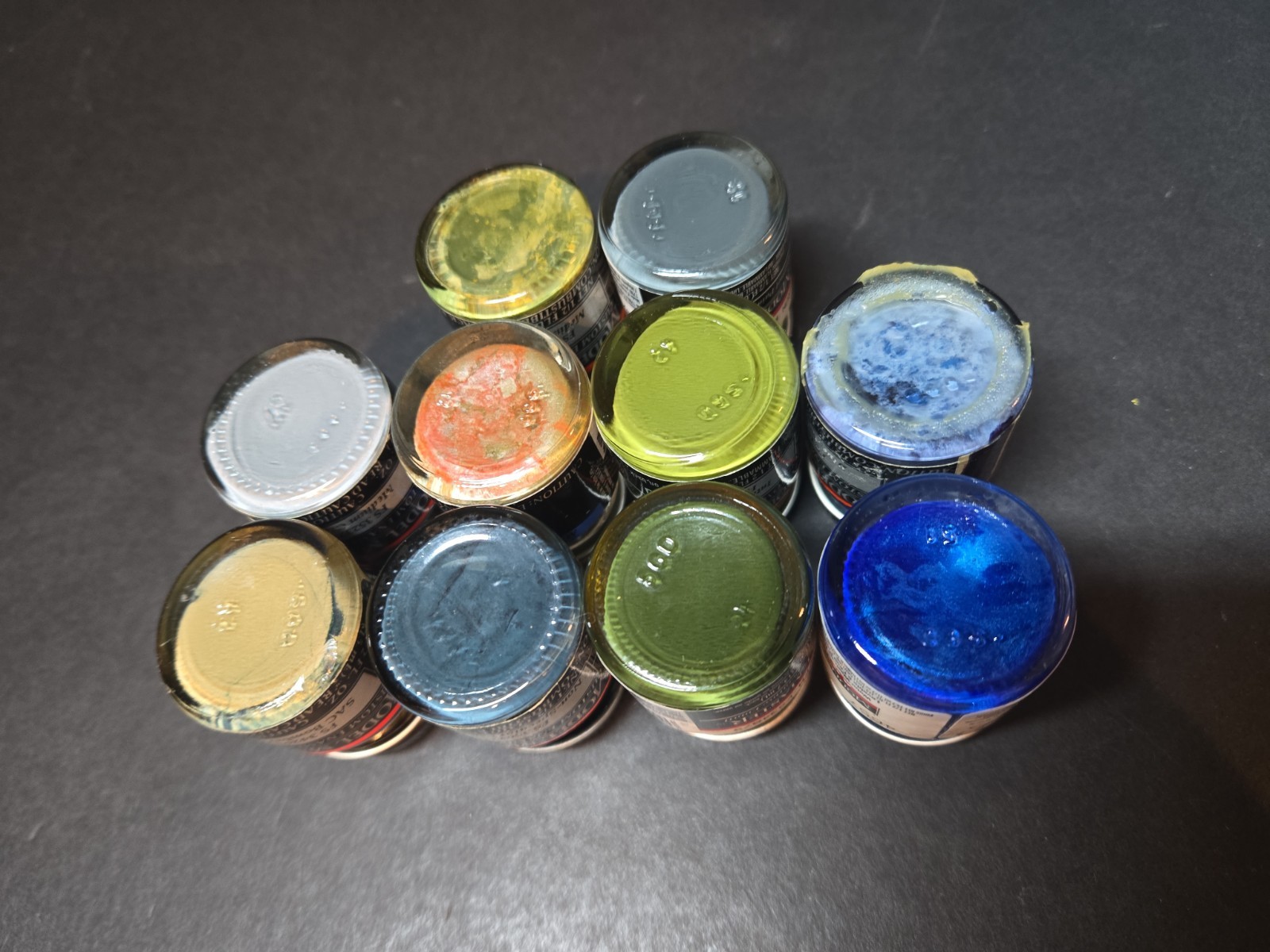 ABP Model Master Enamel Paint 10 Pack Various Colors! See Details & Pictures!