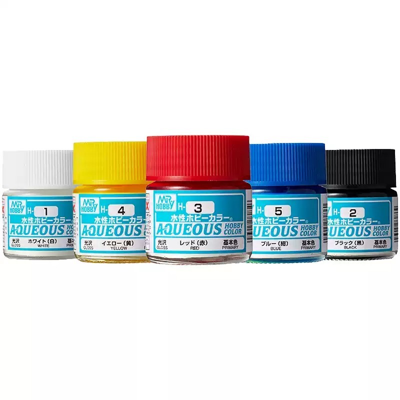 Mr.Hobby H1-H24 10ml Aqueous Color Paint for Military Gundam Model Coloring