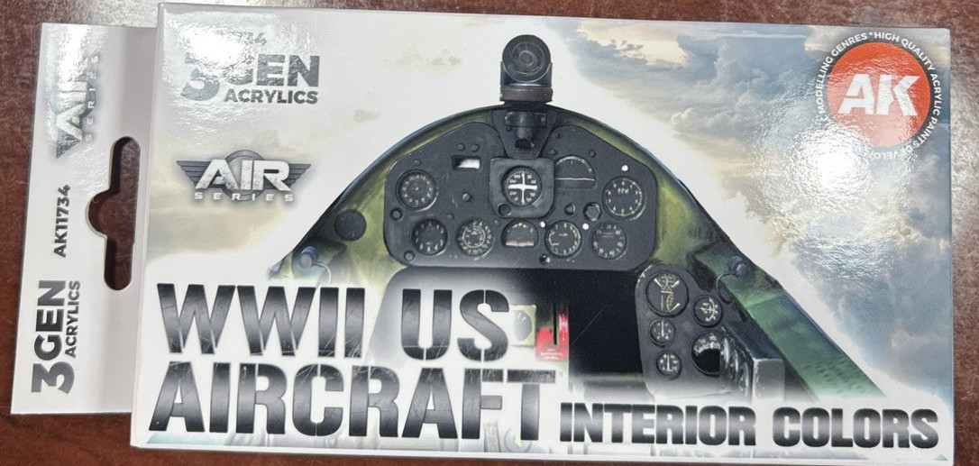 AK Paint WWII US Aircraft Interior Colors New