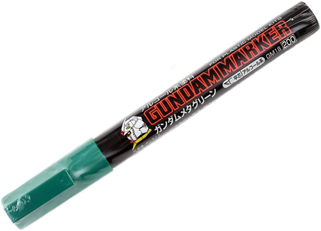 Gundam Marker for Plastic Model Kit (METALLIC GREEN) GM18
