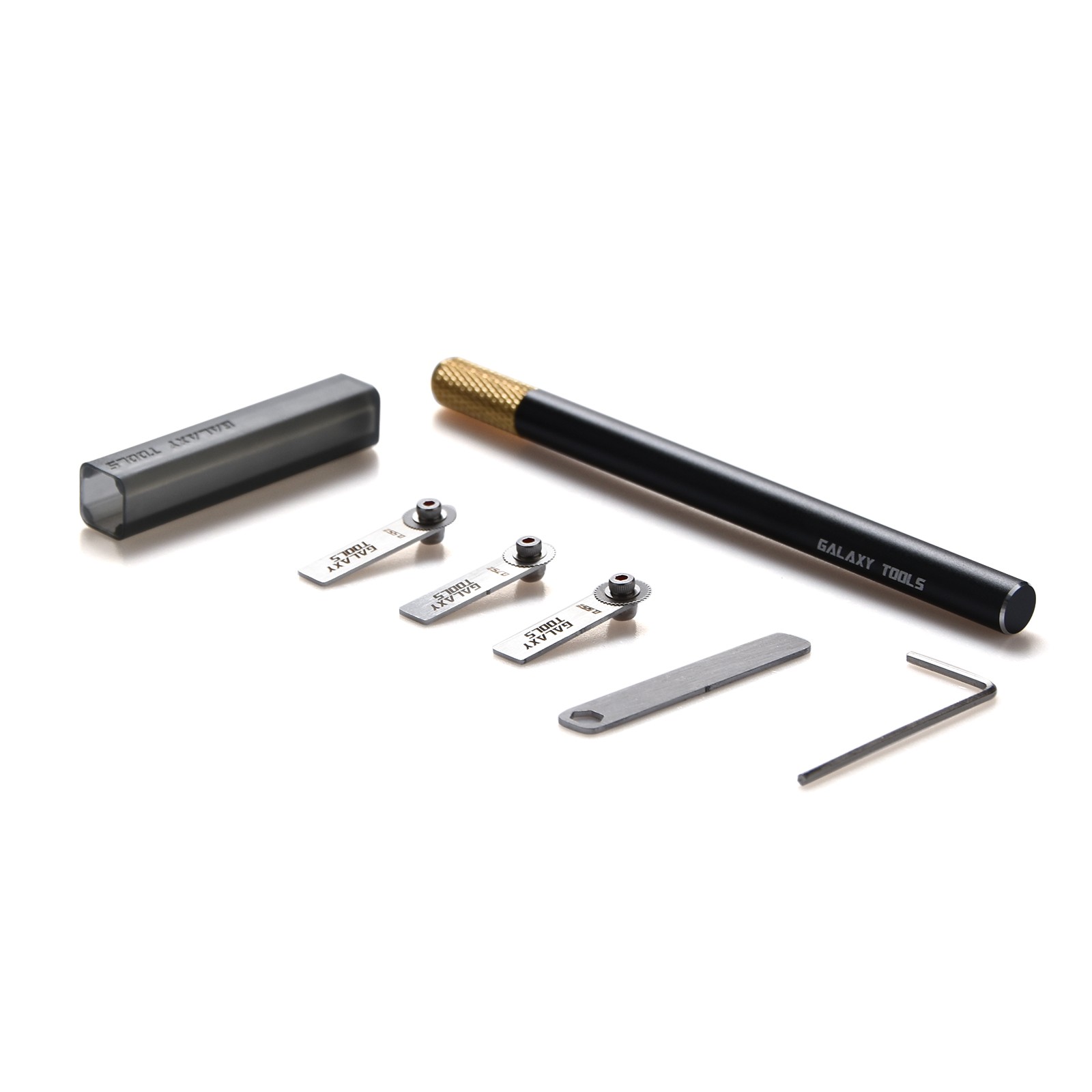 Steel Rivet Roller+Non-Slip Aluminum Handle Set Model Making Building Tool