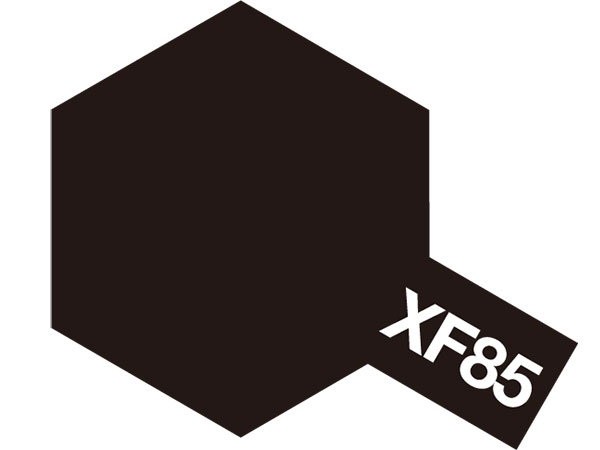 TAMIYA Model Color Acrylic Paint XF-85 Rubber Black Net 10ml 81785