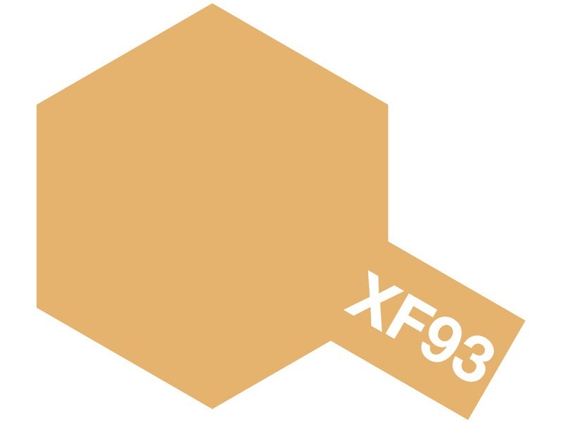 Tamiya 81793 XF-93 Flat DAK 1942 Light Brown Paint Mini 10 ml Bottle