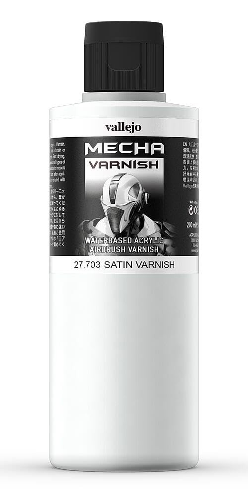 Mecha Color Satin Acrylic Paint 200 ml 6.76 FL Oz Artist Grade