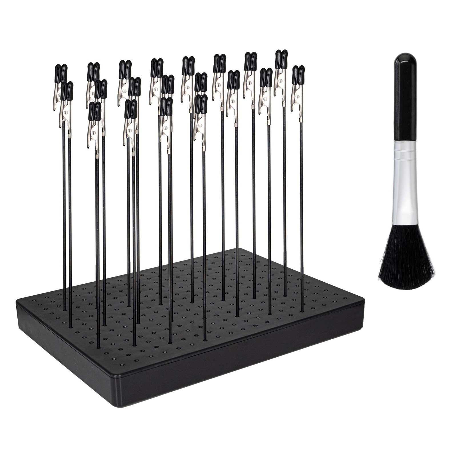 1 PC Stand Base Modeling Tool Accessories With 10PCS Painting Alligator Clip