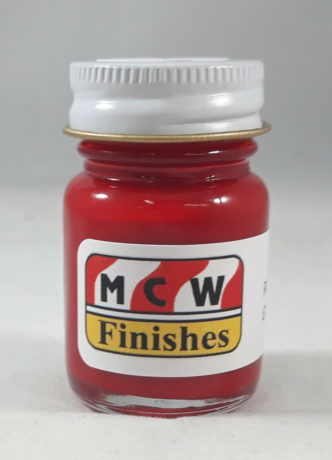 MCW Finishes 6309E Riverside Red Enamel Model Paint for Auto, Military, Aircraft