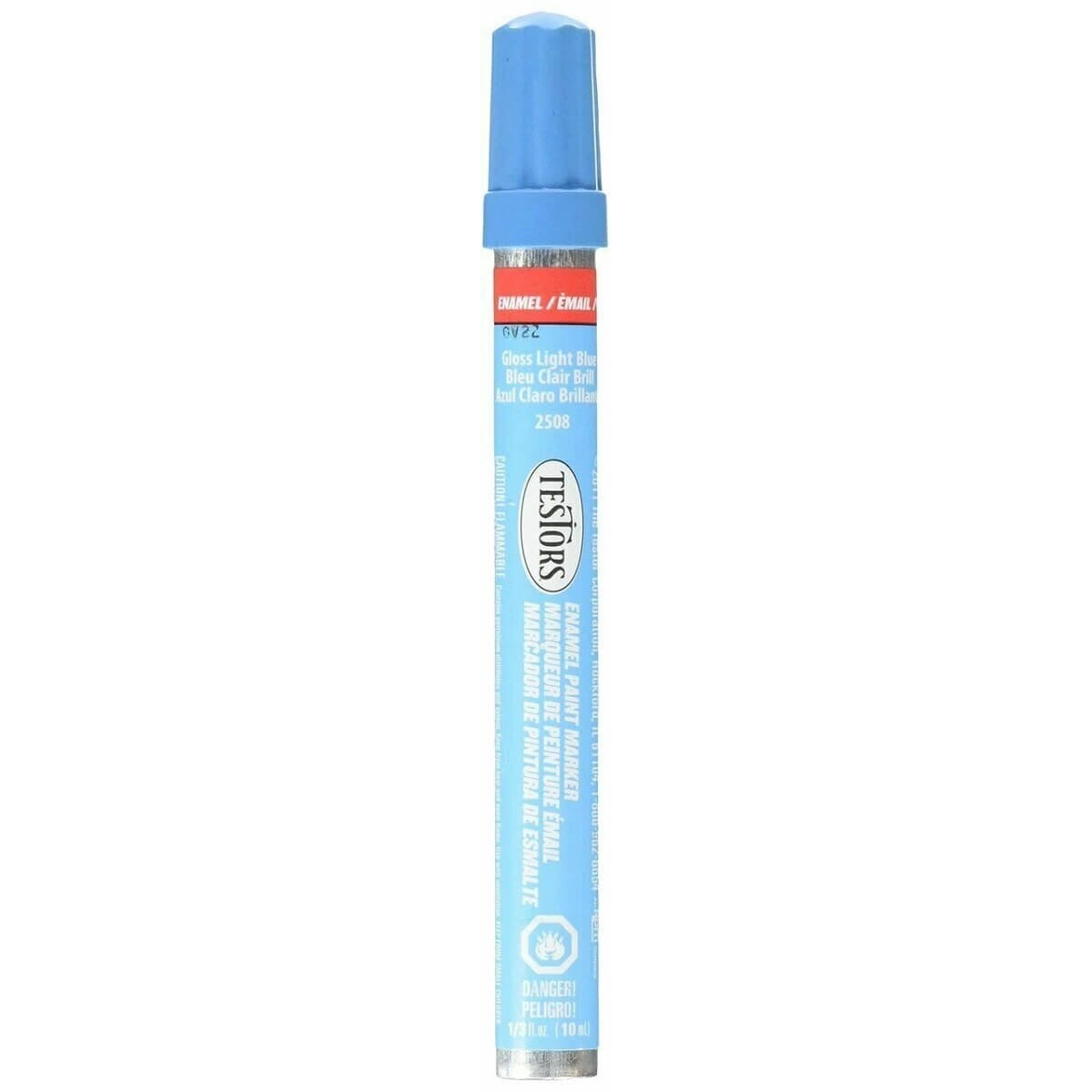 Testors Light Blue Enamel Paint Marker 2508