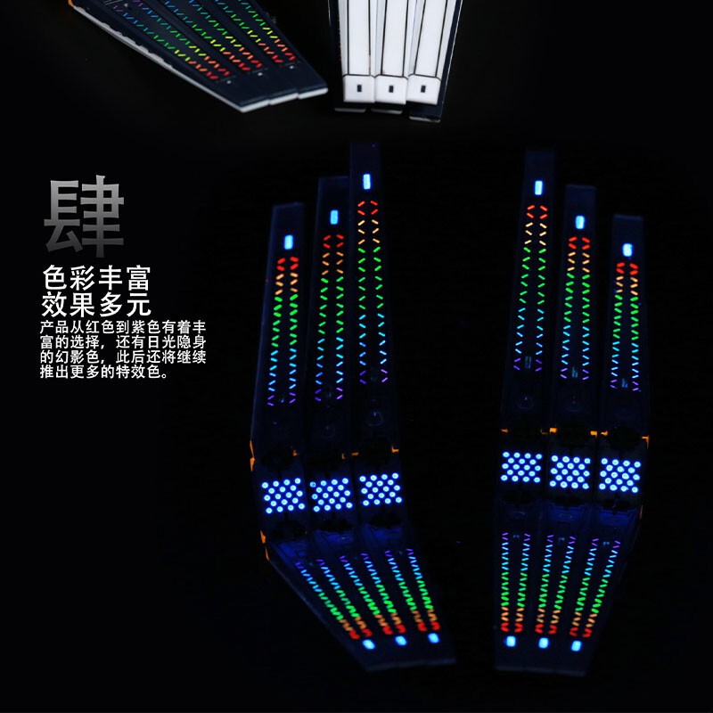 18ml QWmodel Fluorescent Panel Line Accent Color for Mecha Model Coloring Painq5