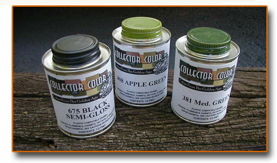 Collector Color Paint for Lionel Toy Train Restoration, 1/2 Pint Can
