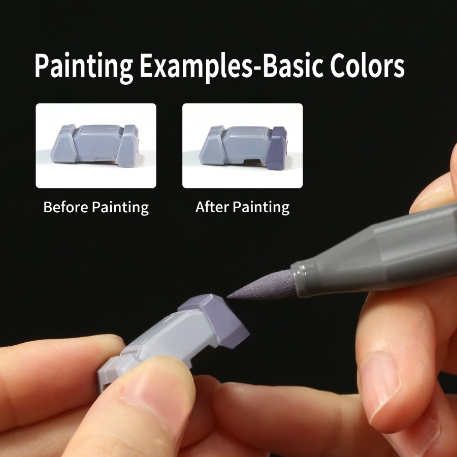 DSPIAE: Soft Tip Paint & Metallic Markers – Gunpla : Mecha – Paint Marker Range