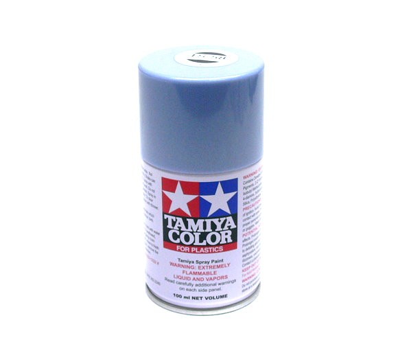 TAMIYA Color Spray Paint TS-58 Pearl Light Blue Net 100ml for Plastics 85058