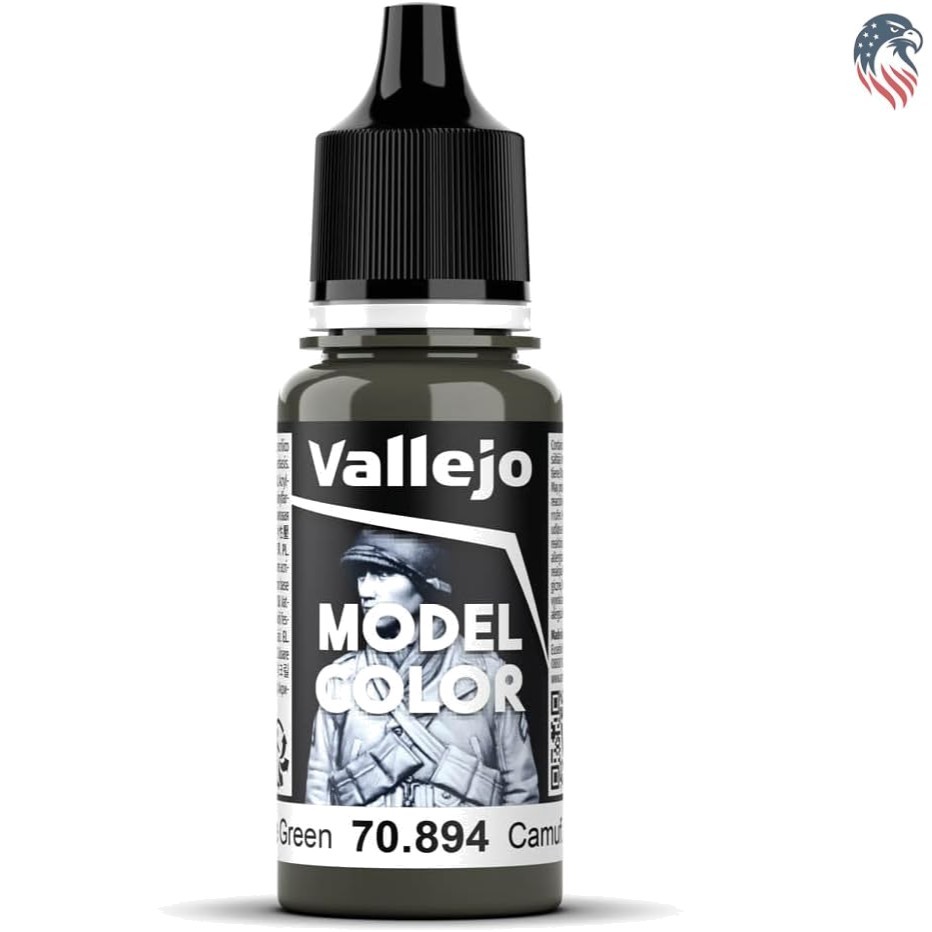Russian Green Model Color Acrylic Paint 17ml Waterproof Non Flammable