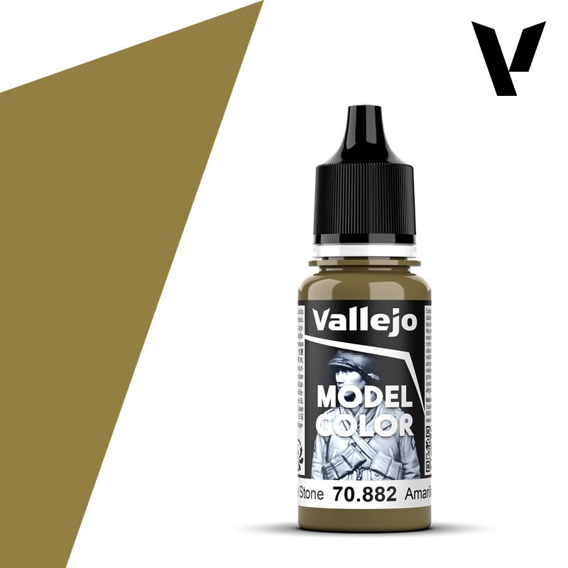 Vallejo Model Colour #124 – Middle Stone – 18 ml Matt Acrylic Paint