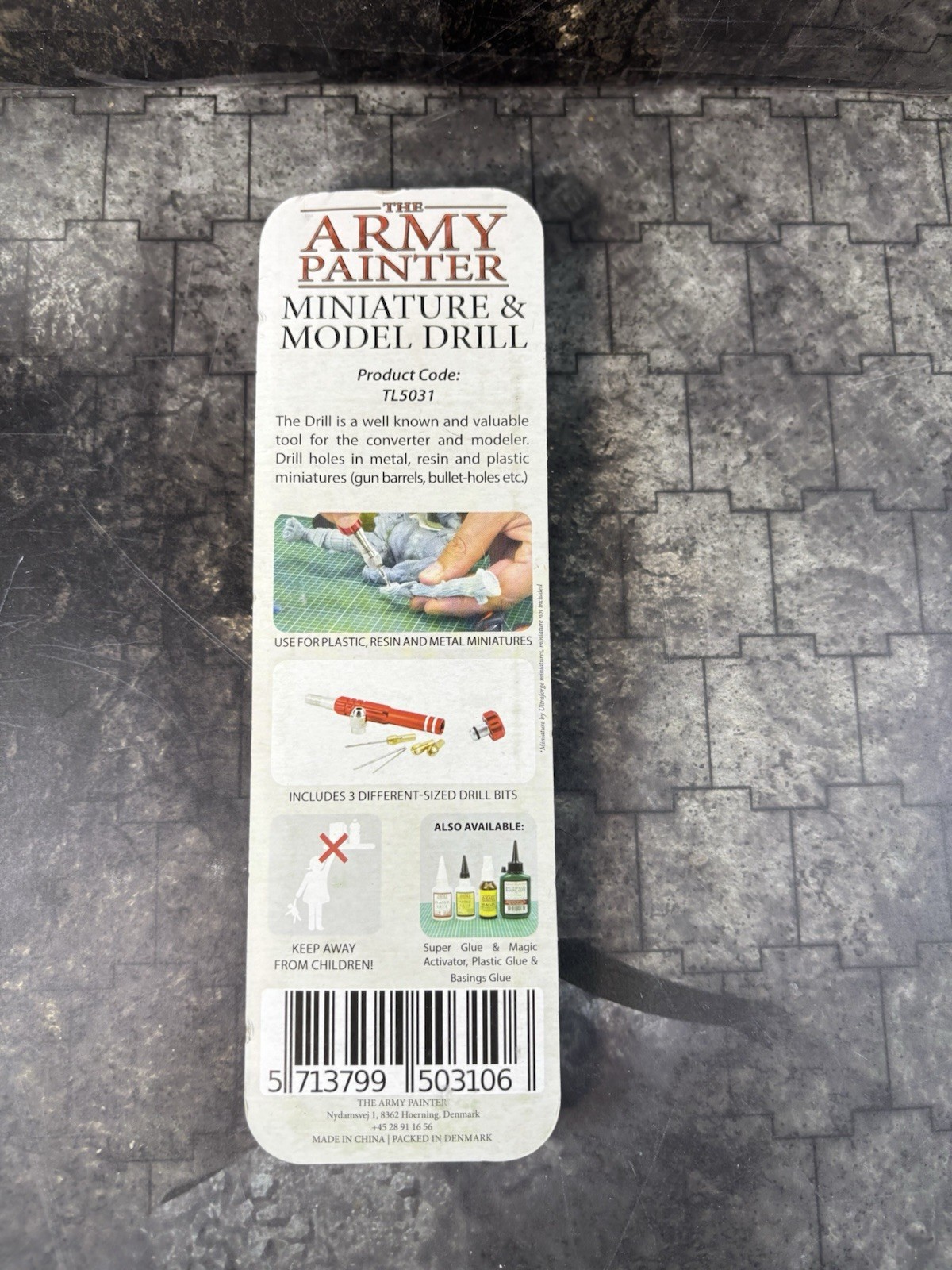 Army Painter: Miniature & Model Drill New Sealed (#3920)