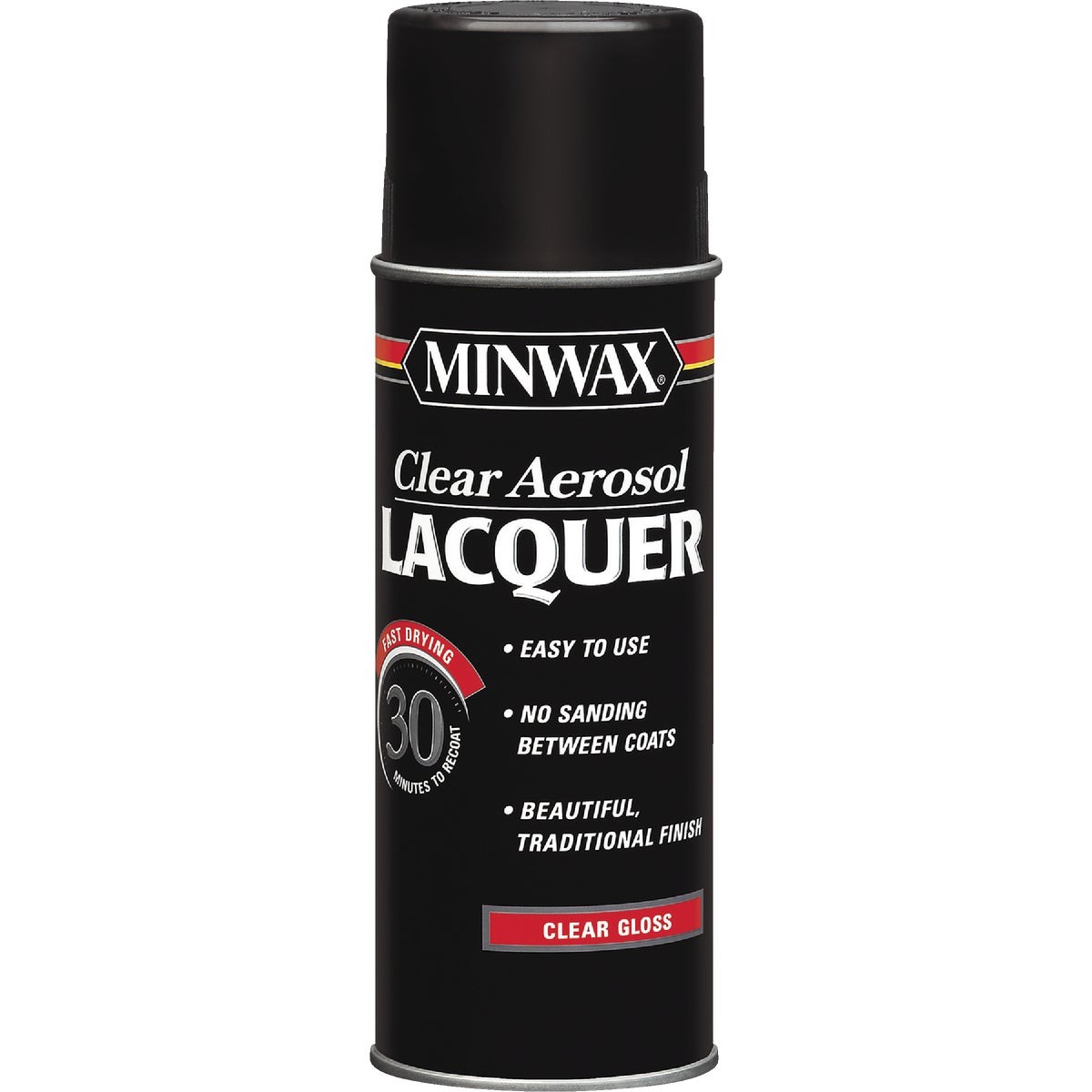 Minwax 11.5 Oz. Clear Gloss Spray Lacquer 152000000 Pack of 6 Minwax 152000000