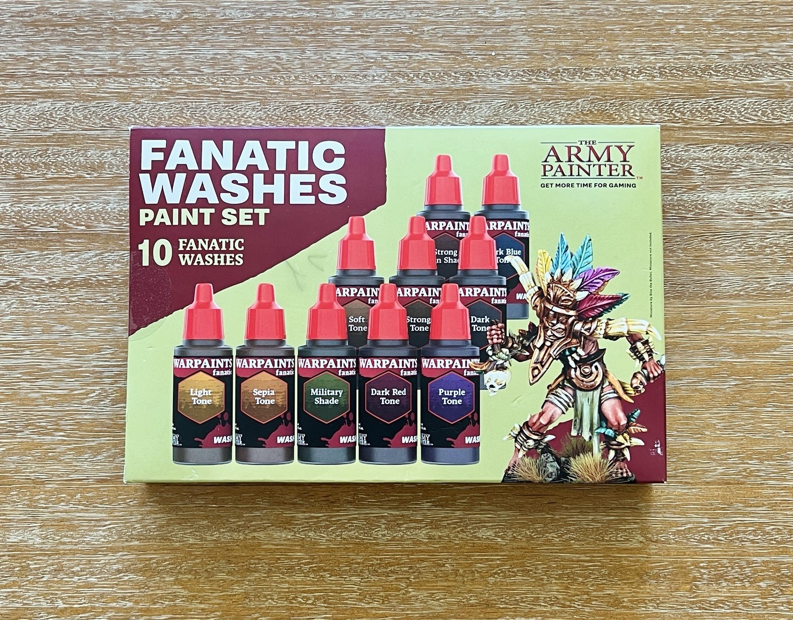 NEW The Army Painter Warpaints Fanatic Washes Paint Set WP8068 10x Paints Wash