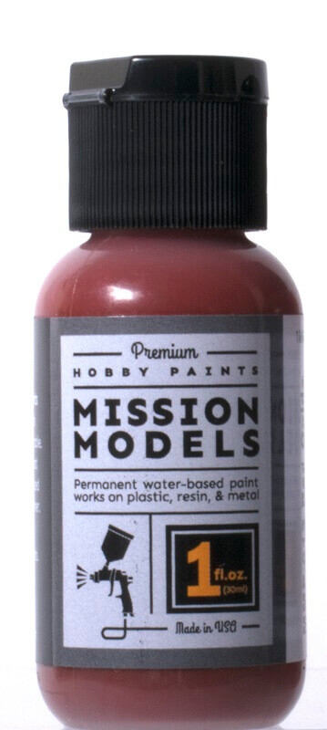 Mission Models Red Oxide Germany WWII RAL 3009 Acrylic Paint 1oz