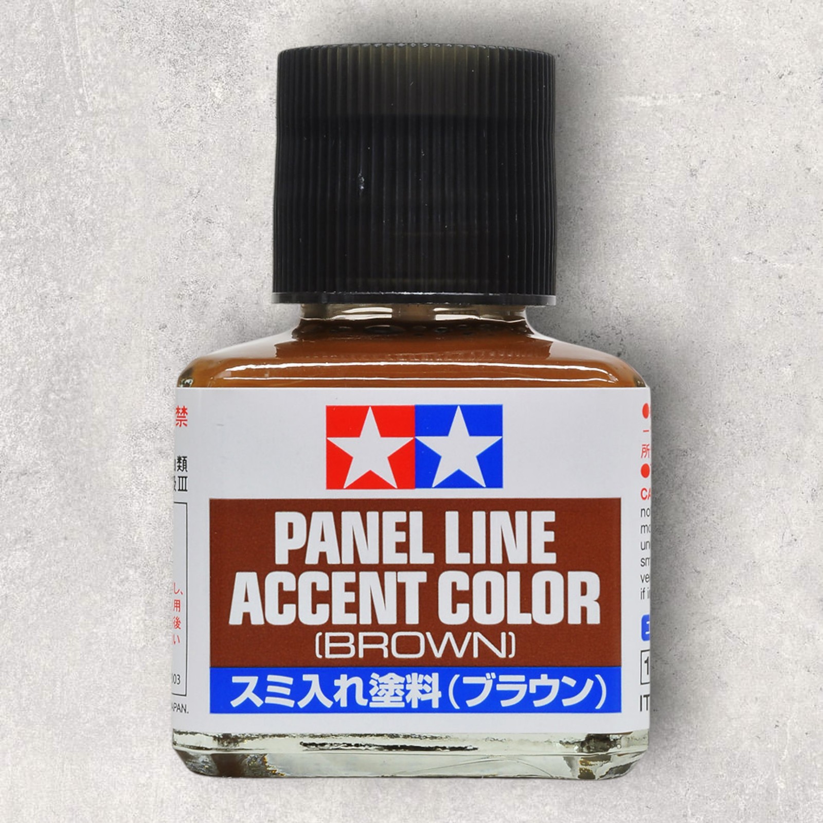 Tamiya Panel Line Accent Color Brown (40ml) for Plastic Model Kits